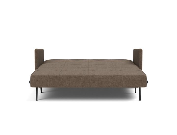 Canapea extensibila cu cotiere Cubed 02 160x200cm, tesatura la alegere