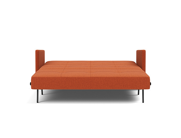 Canapea extensibila cu cotiere Cubed 02 160x200cm, tesatura la alegere