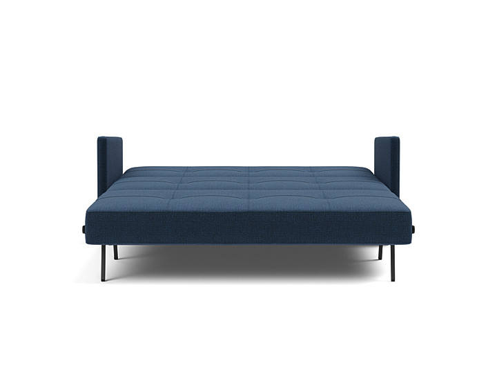 Canapea extensibila cu cotiere Cubed 02 160x200cm, tesatura la alegere