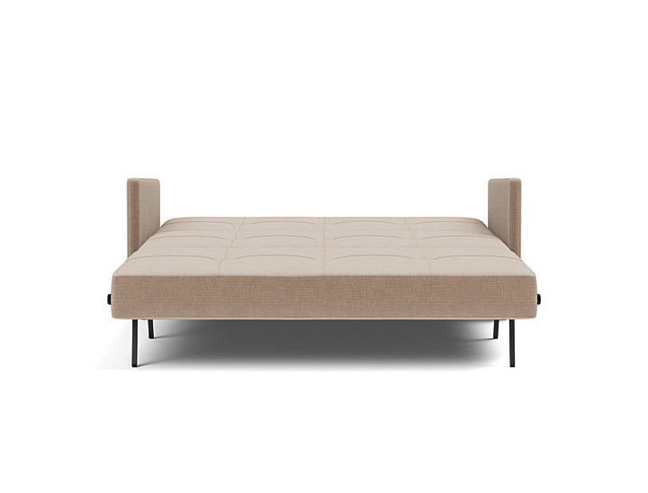 Canapea extensibila cu cotiere Cubed 02 160x200cm, tesatura la alegere