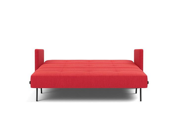 Canapea extensibila cu cotiere Cubed 02 160x200cm, tesatura la alegere