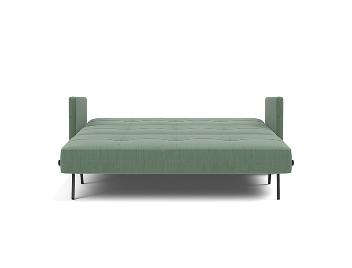 Canapea extensibila cu cotiere Cubed 02 160x200cm, tesatura la alegere