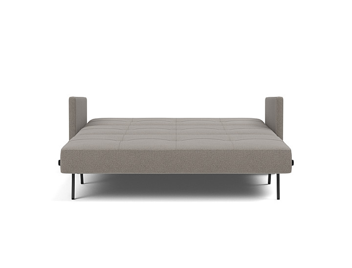 Canapea extensibila cu cotiere Cubed 02 160x200cm, tesatura la alegere