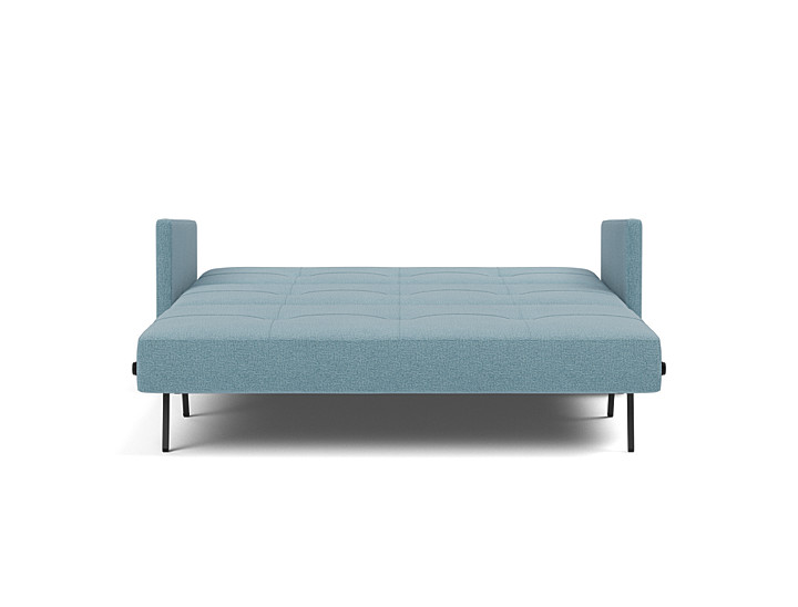 Canapea extensibila cu cotiere Cubed 02 160x200cm, tesatura la alegere