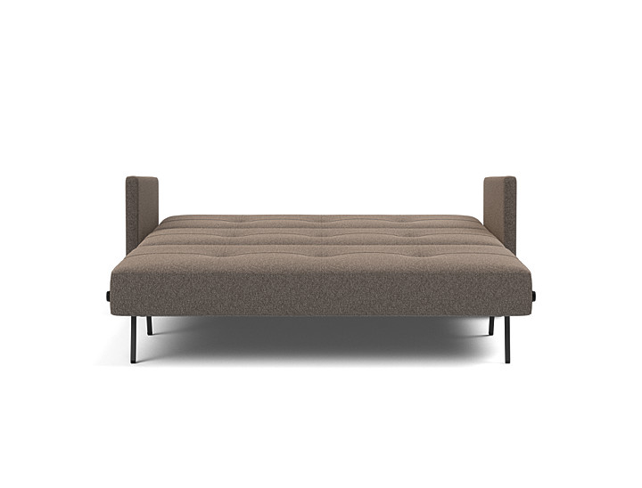 Canapea extensibila cu cotiere Cubed 02 160x200cm, tesatura la alegere