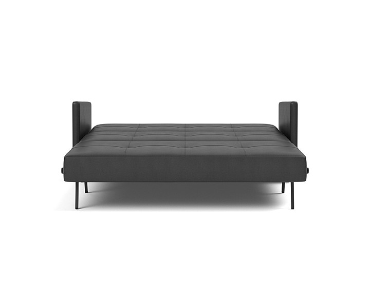 Canapea extensibila cu cotiere Cubed 02 160x200cm, tesatura la alegere
