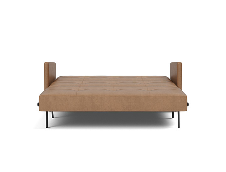 Canapea extensibila cu cotiere Cubed 02 160x200cm, tesatura la alegere