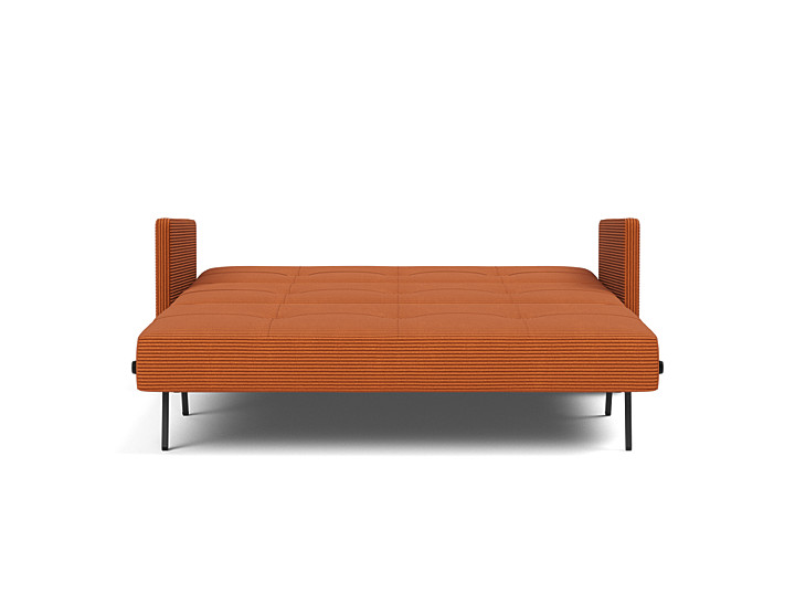 Canapea extensibila cu cotiere Cubed 02 160x200cm, tesatura la alegere