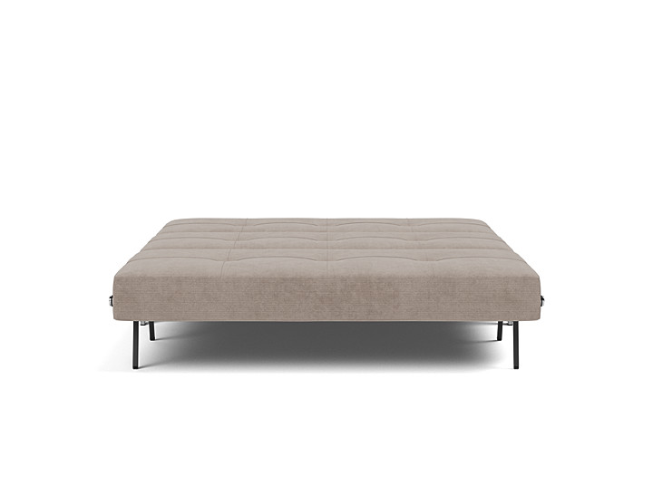 Canapea extensibila Cubed Chrome 160x200cm, tesatura la alegere