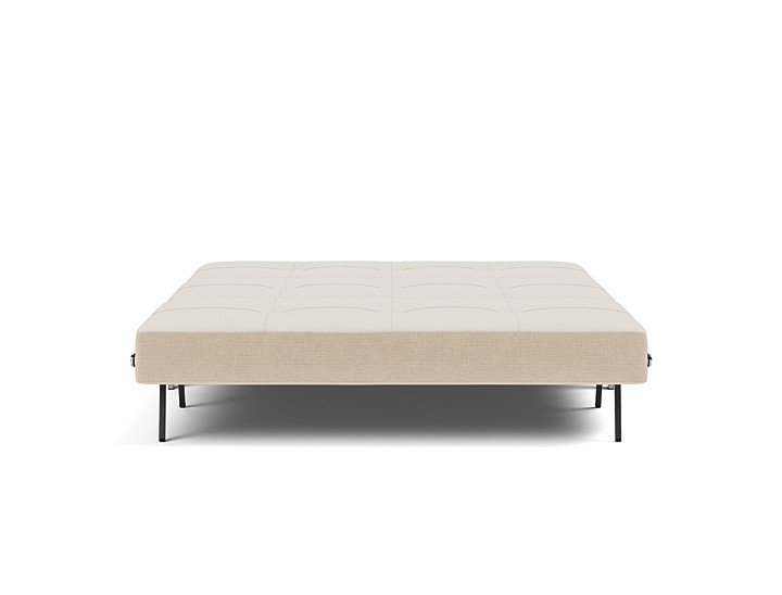 Canapea extensibila Cubed Chrome 160x200cm, tesatura la alegere