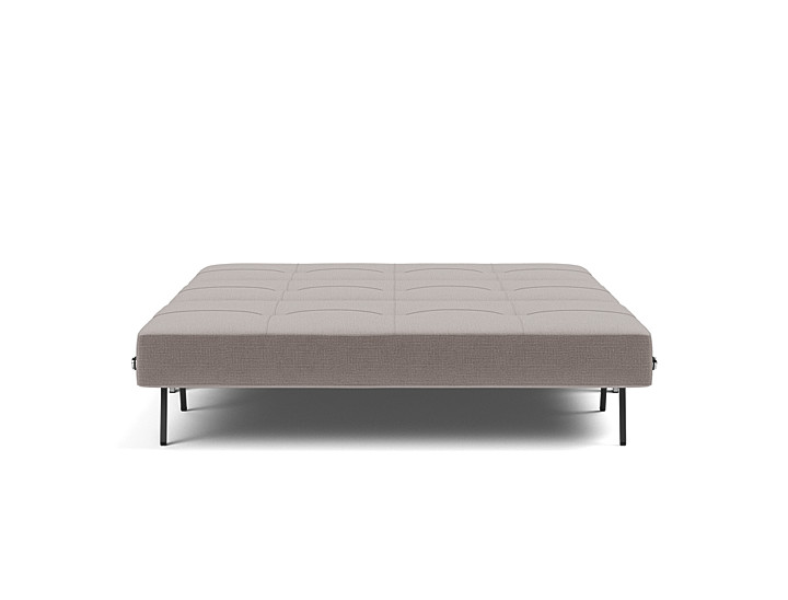 Canapea extensibila Cubed Chrome 160x200cm, tesatura la alegere