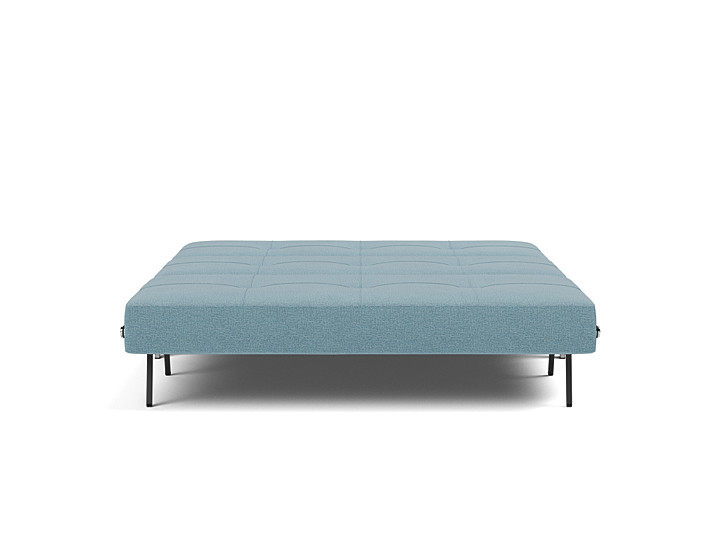 Canapea extensibila Cubed Chrome 160x200cm, tesatura la alegere