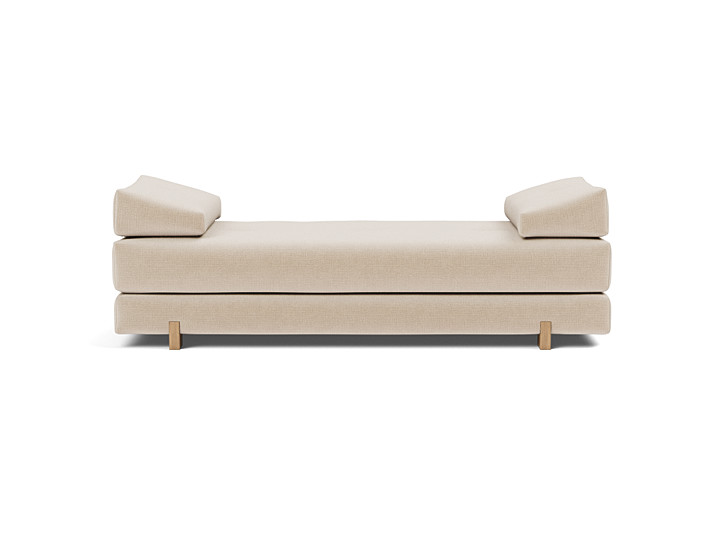 Canapea extensibila Sigmund Oak 160x200 cm, tesatura la alegere