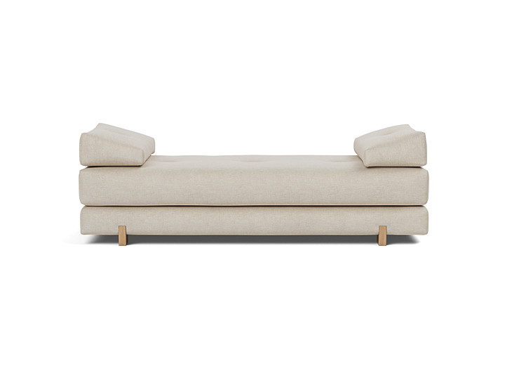 Canapea extensibila Sigmund Oak 160x200 cm, tesatura la alegere
