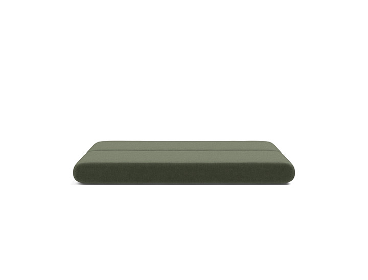 Canapea extensibila Circlus cu brate in forma de L Esina Olive Green 180x200cm
