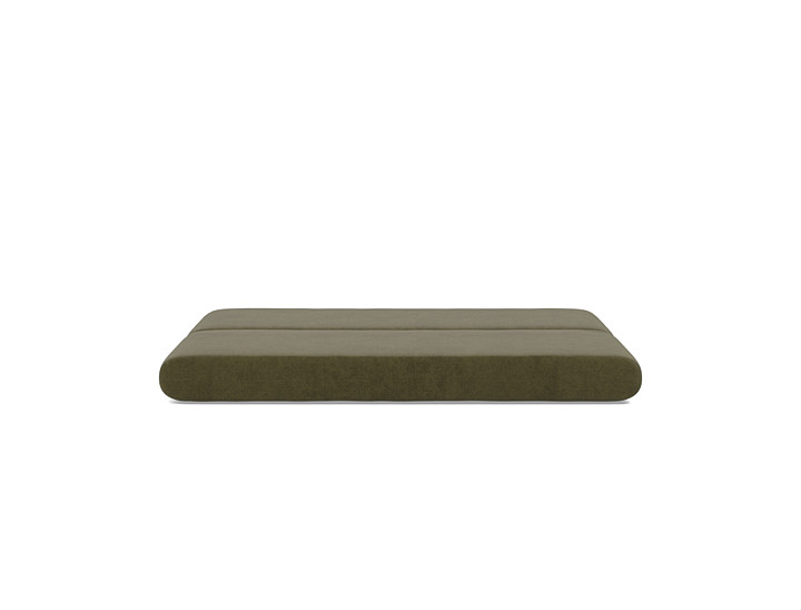 Canapea extensibila Circlus cu perne rotunde 180x200cm, tesatura la alegere