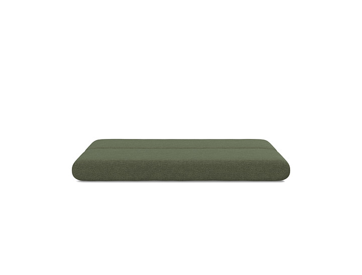 Canapea extensibila Circlus cu perne rotunde 180x200cm, tesatura la alegere