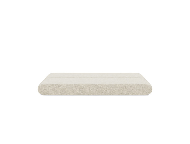 Canapea extensibila Circlus cu perne rotunde 180x200cm, tesatura la alegere