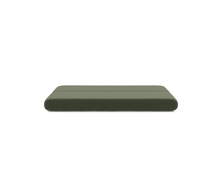 Canapea extensibila Circlus cu perne rotunde Esina Olive Green 180x200cm