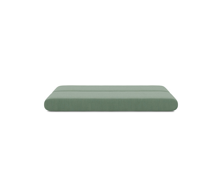 Canapea extensibila Circlus cu perne rotunde 180x200cm, tesatura la alegere