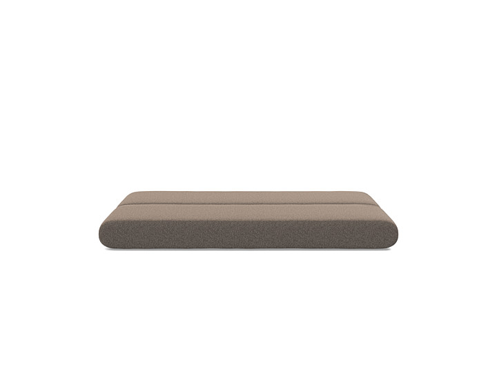 Canapea extensibila Circlus cu perne rotunde 180x200cm, tesatura la alegere