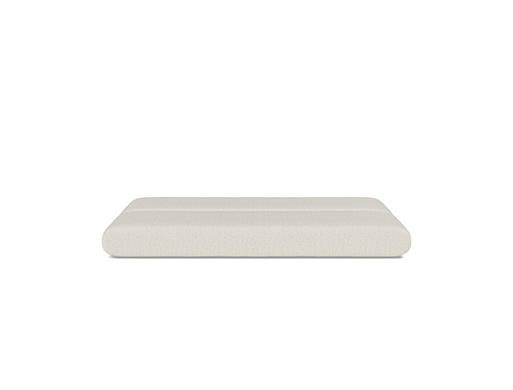 Canapea extensibila Circlus cu perne rotunde 180x200cm, tesatura la alegere