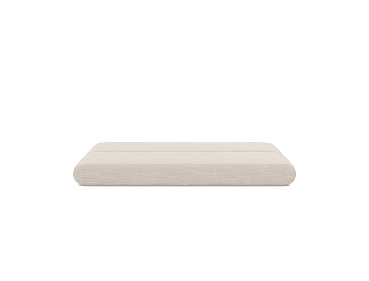 Canapea extensibila Circlus cu perne rotunde 180x200cm, tesatura la alegere