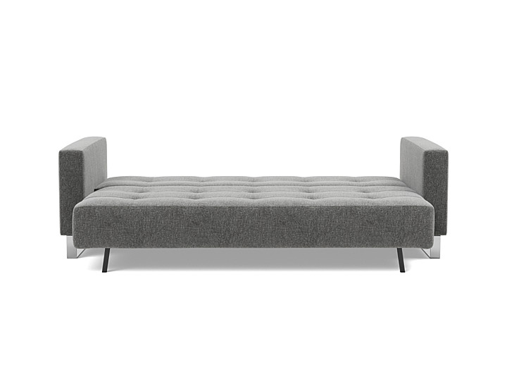 Canapea extensibila Cassius D.E.L. Twist Charcoal 155x200cm