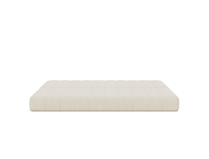 Canapea extensibila CozyPad Corduroy Ivory 208x208cm