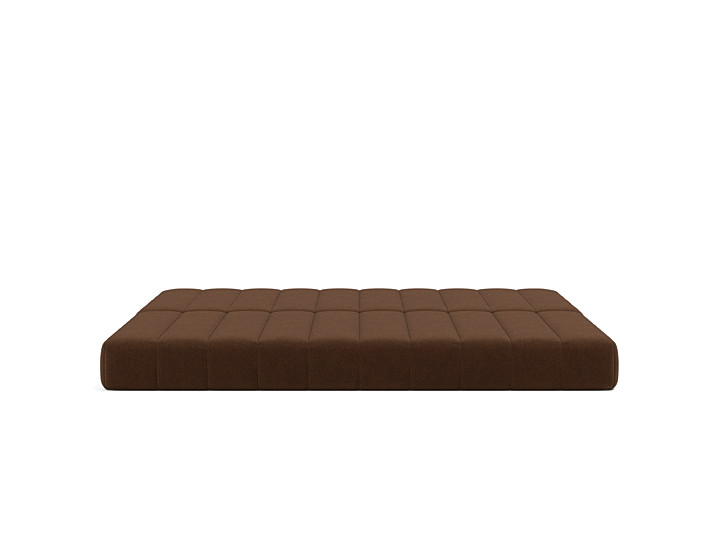 Canapea extensibila CozyPad cu brate Taura Cappuccino 208x208cm
