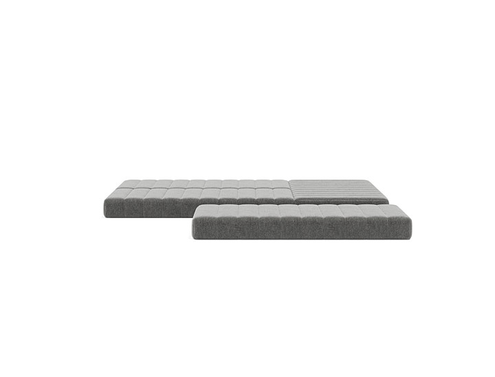 Canapea extensibila cu sezlong CozyPad L-Shape 312x208cm, tesatura la alegere