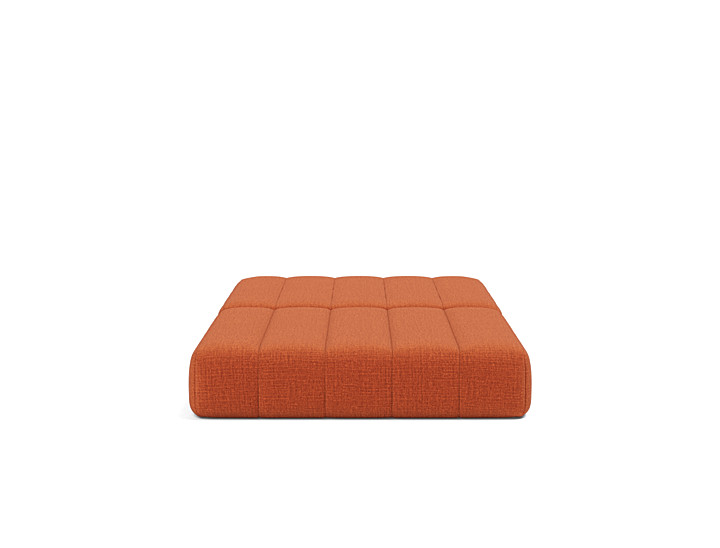 Fotoliu pat CozyPad Esina Rust Orange 104x208cm