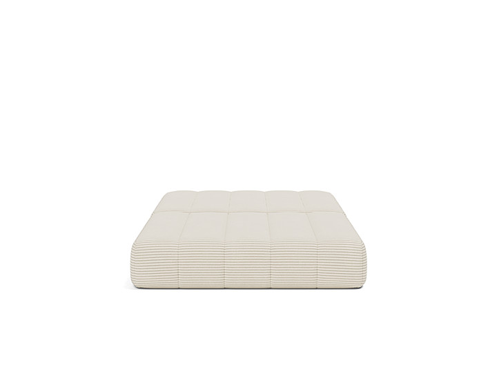 Fotoliu pat CozyPad Corduroy Ivory 104x208cm
