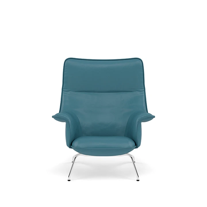 Doze Lounge Chair High Back Tube Base by Muuto