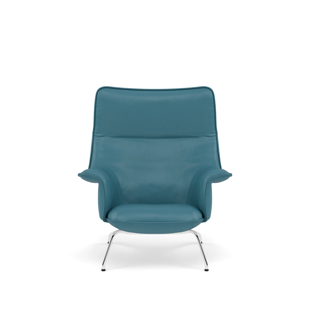 Doze Lounge Chair High Back Tube Base by Muuto
