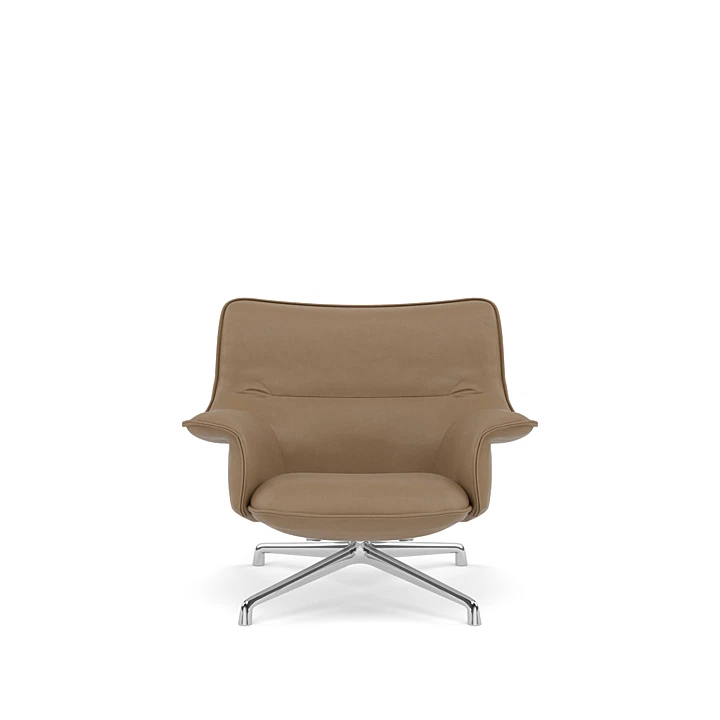 Doze Lounge Chair Low Back Swivel Base by Muuto