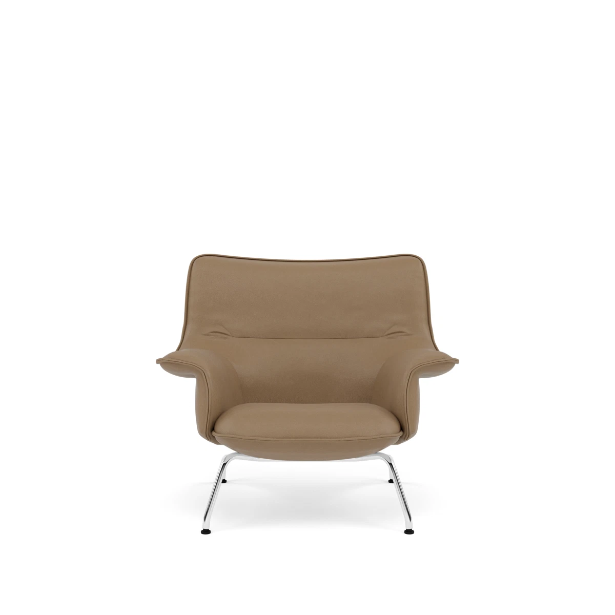 Doze Lounge Chair Low Back Tube Base by Muuto