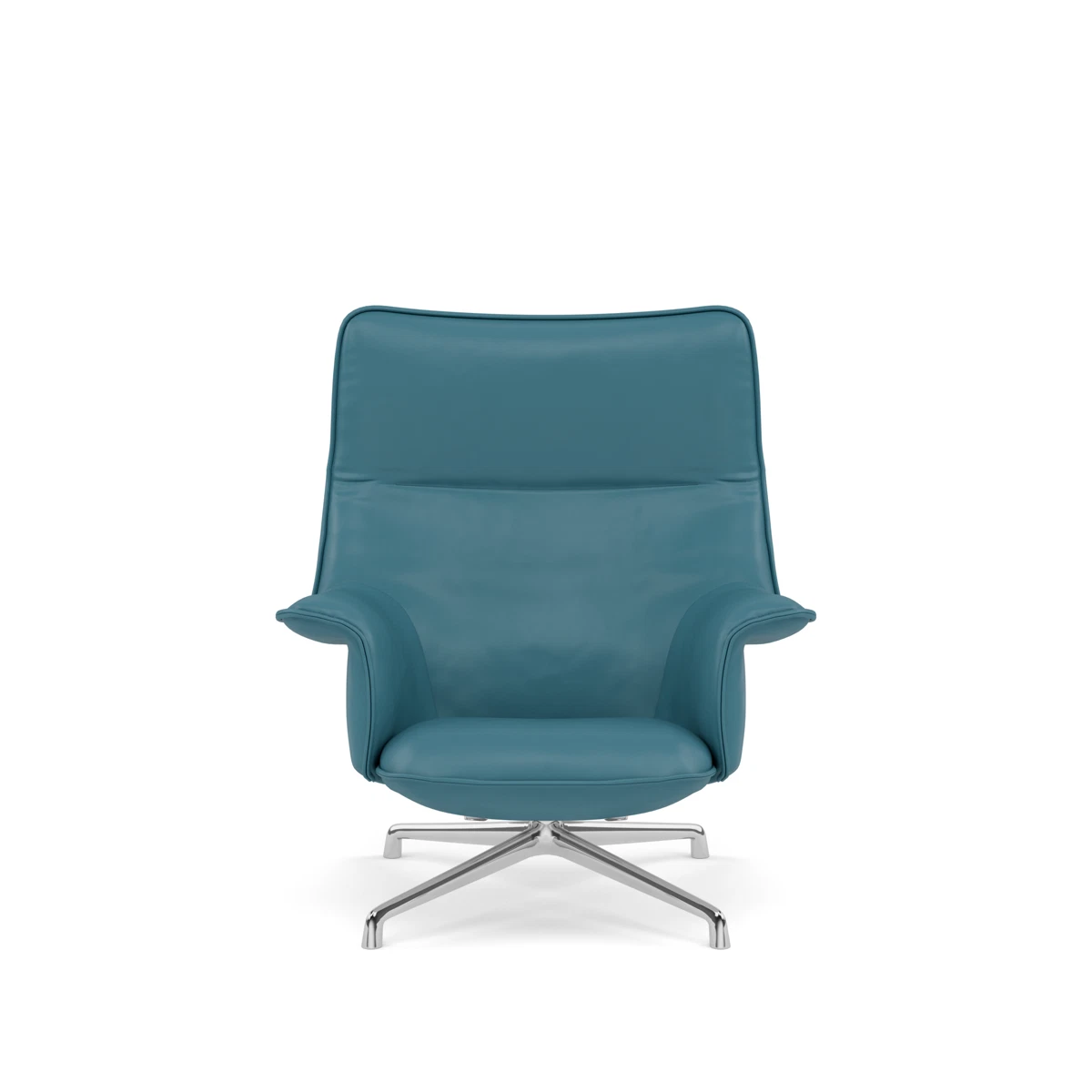 Doze Lounge Chair High Back Swivel Base by Muuto