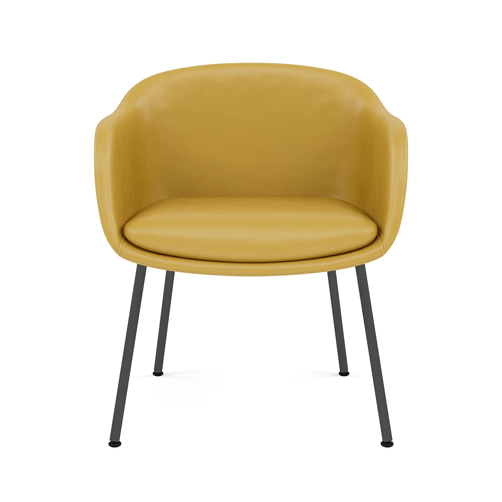 Fiber Conference Armchair Tube Base by Muuto