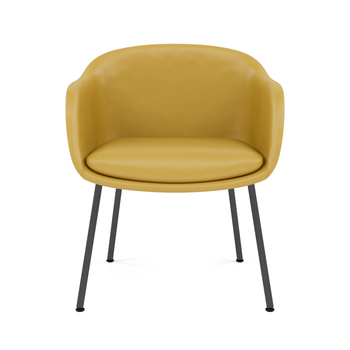 Fiber Conference Armchair Tube Base by Muuto