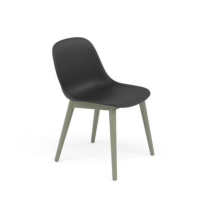 Fiber Side Chair - Wood Base | A modern comfort