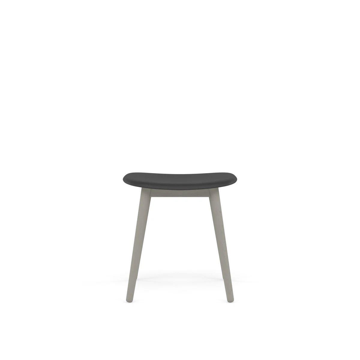 Fiber Stool Wood Base by Muuto