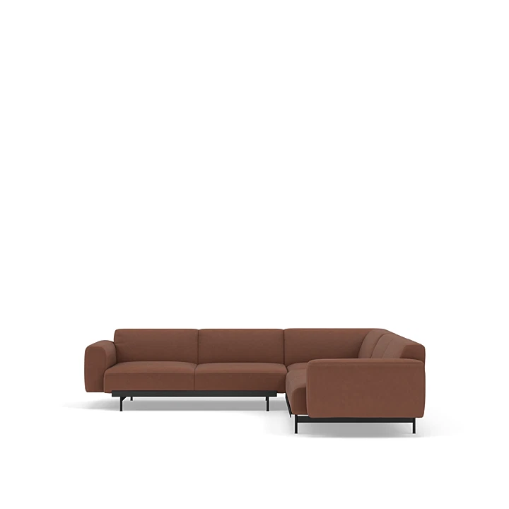 In Situ Modular Sofa Corner Configurations by Muuto