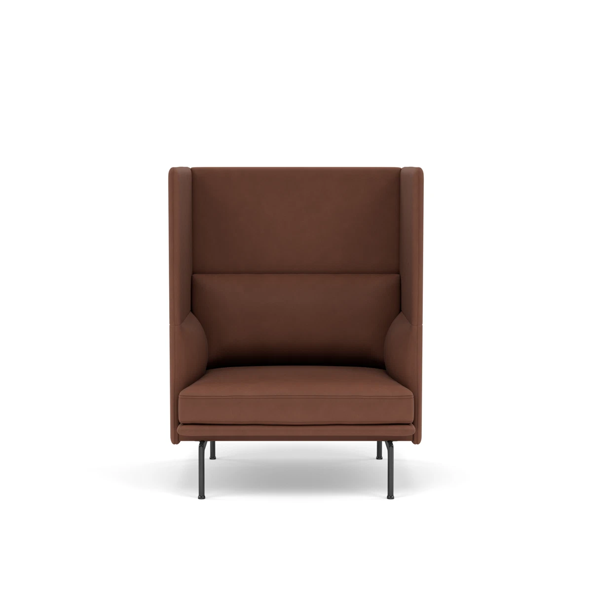 Outline Highback Sofa 100 1-Seater by Muuto
