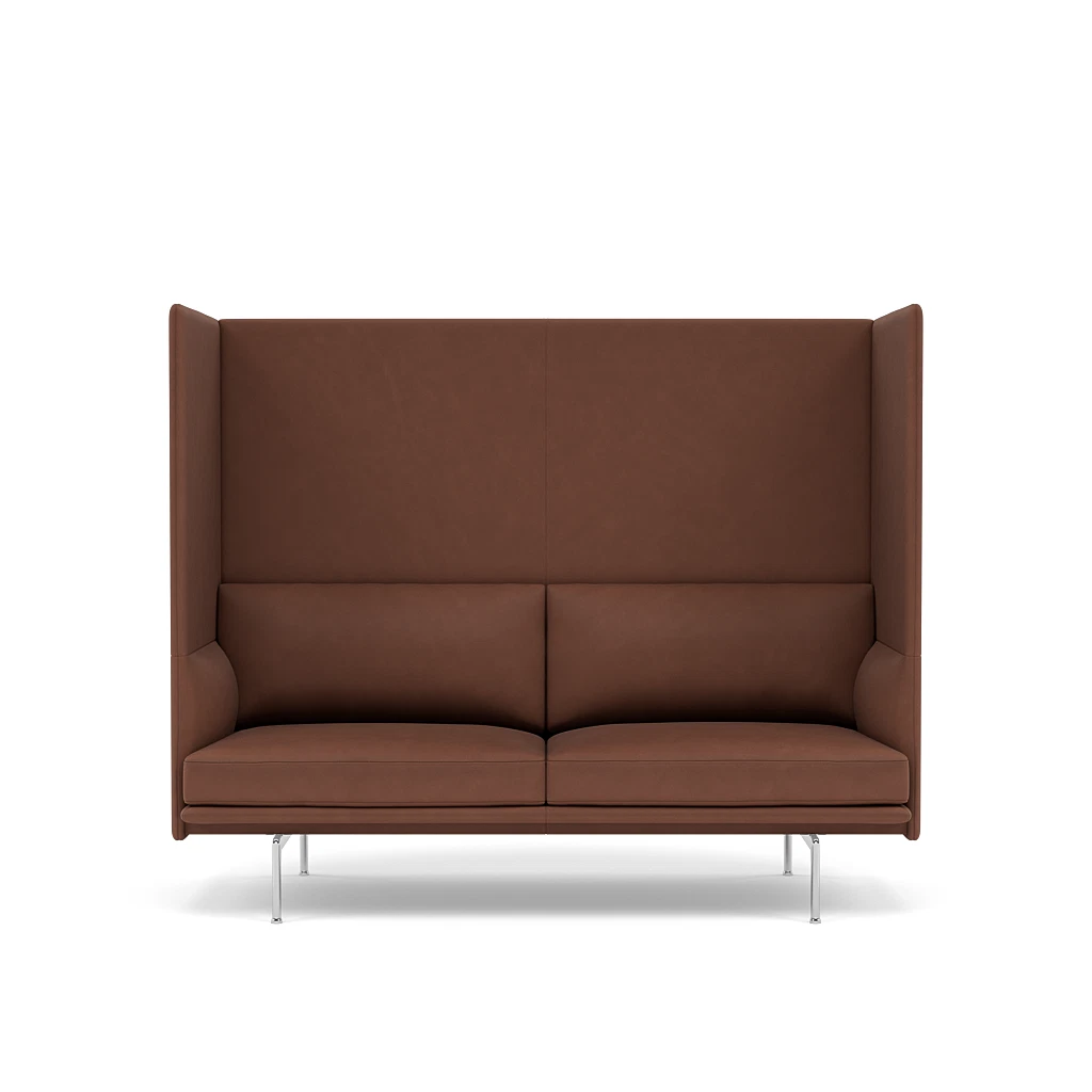 Outline Highback Sofa 120 2-Seater by Muuto