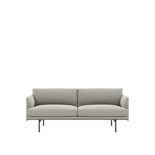 Details about   Authentic Muuto Outline Two-Seater SofaDesign Within Reach 