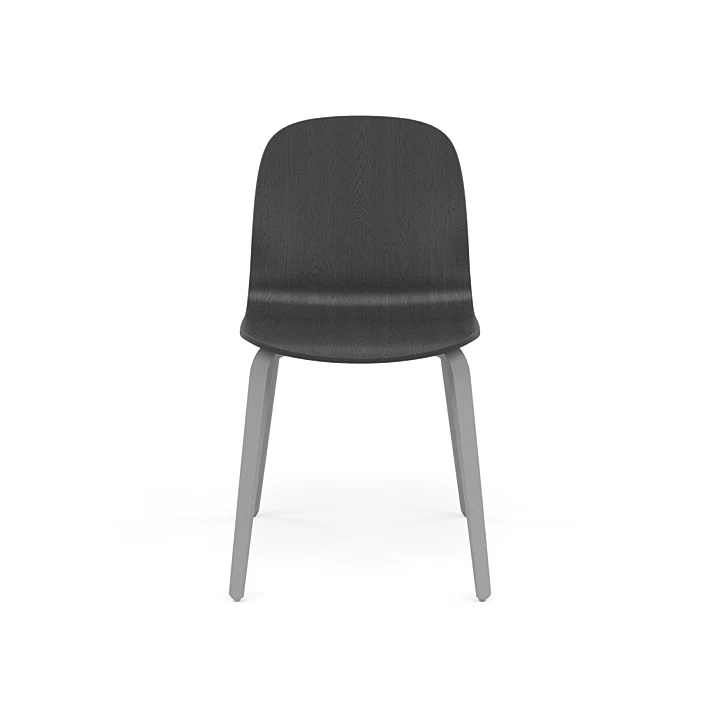 Visu Chair Wood Base by Muuto