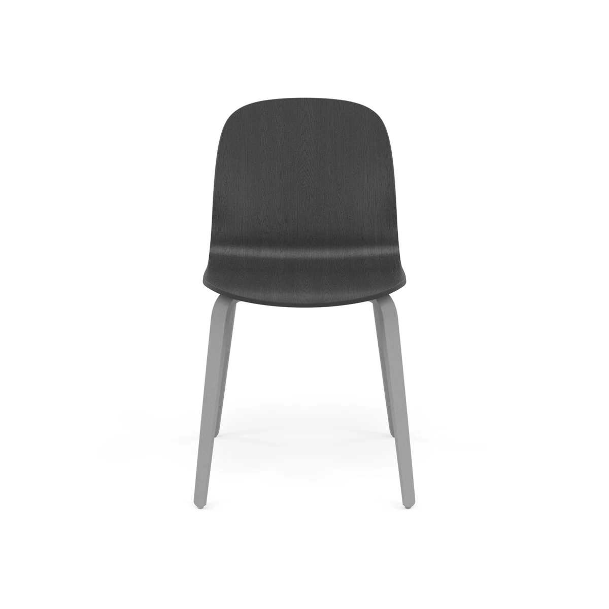 Visu Chair Wood Base by Muuto