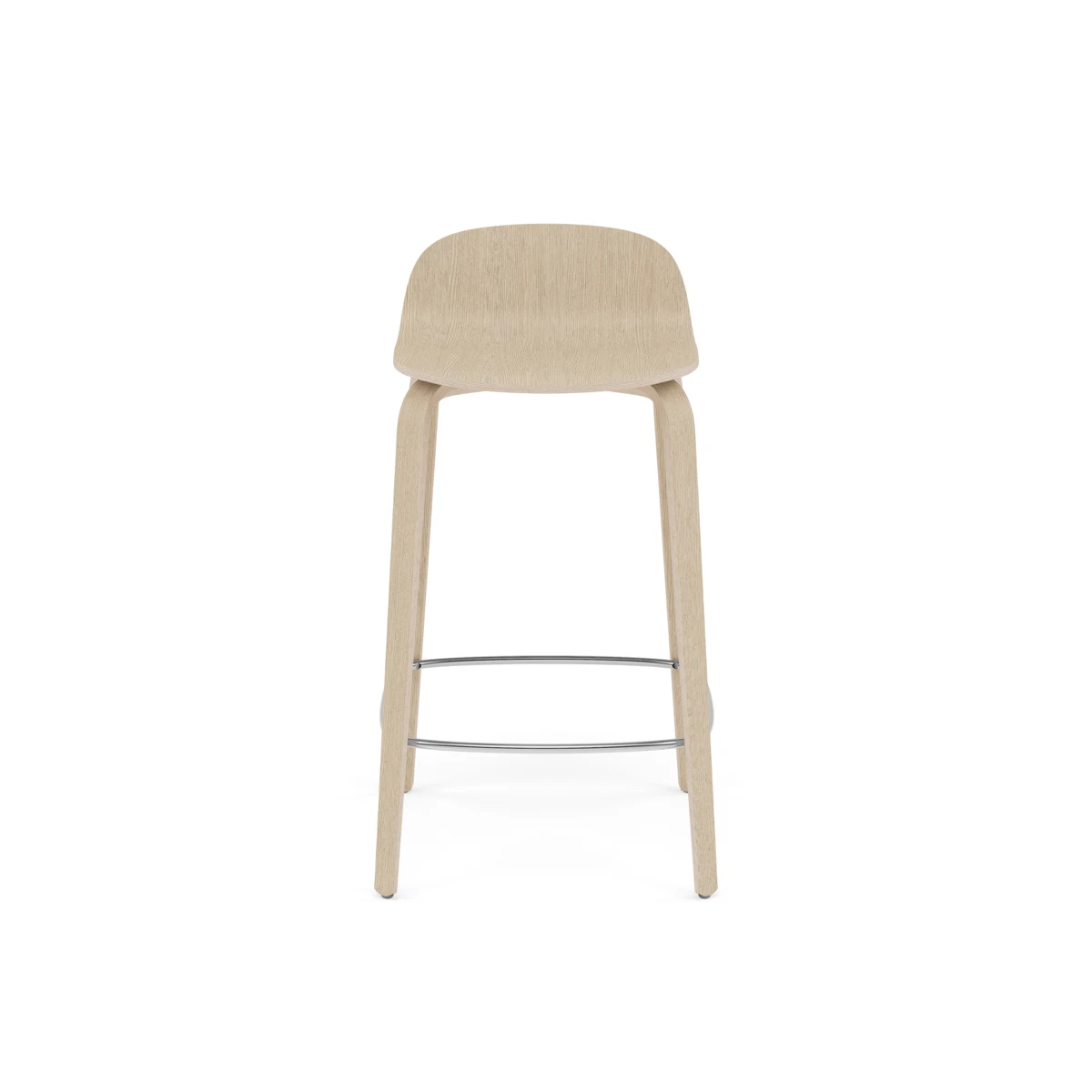 Visu Counter Stool Wood Base - 65 cm / 25.6" by Muuto