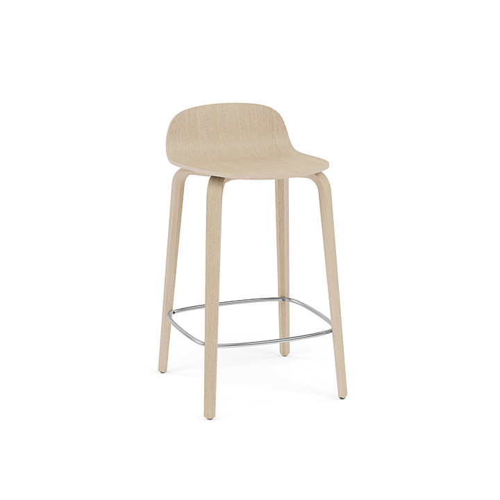Visu Counter Stool | A pressed oak stool perfect for any bar setting